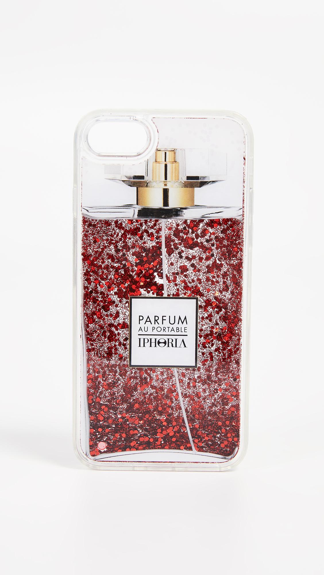 Iphoria Perfume Bright Red Glitter Iphone 7 8 Case Lyst