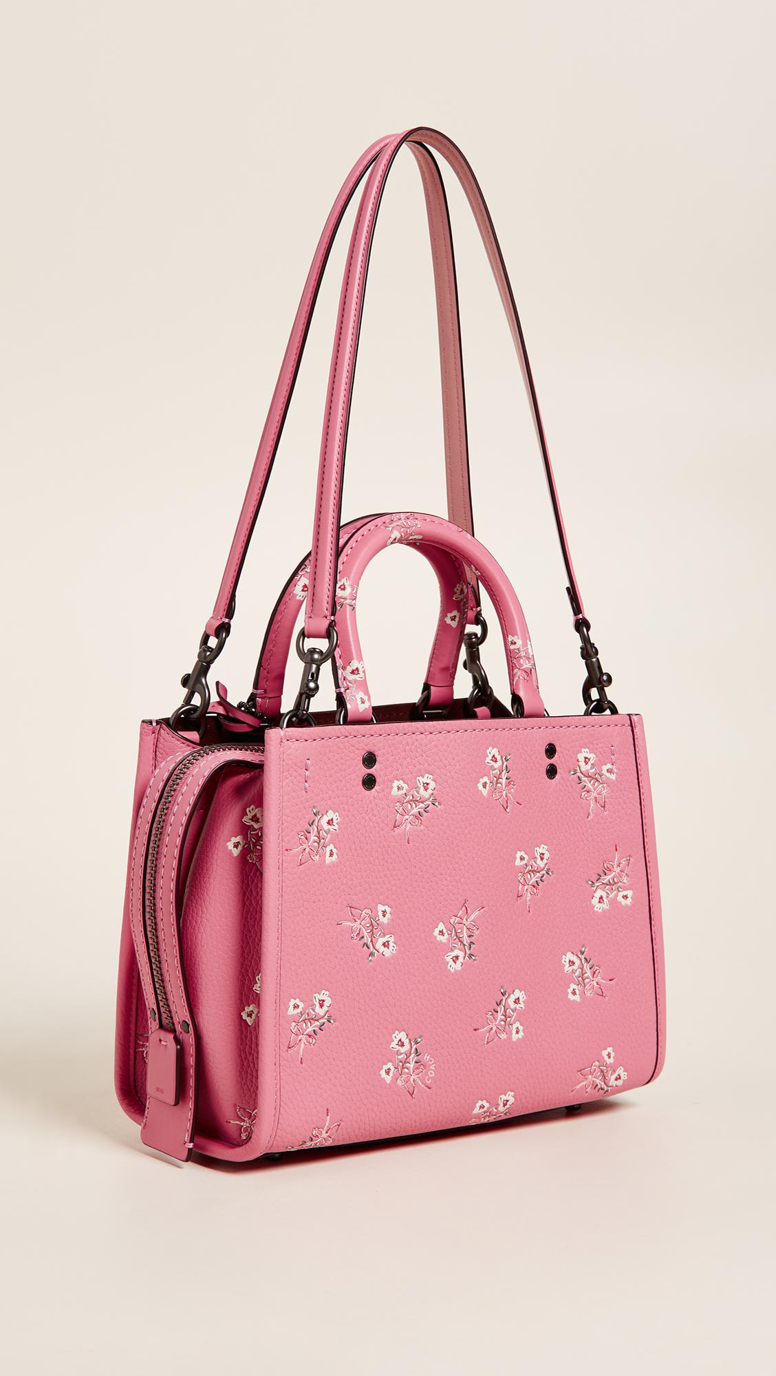 Total 78+ imagen coach floral pink bag