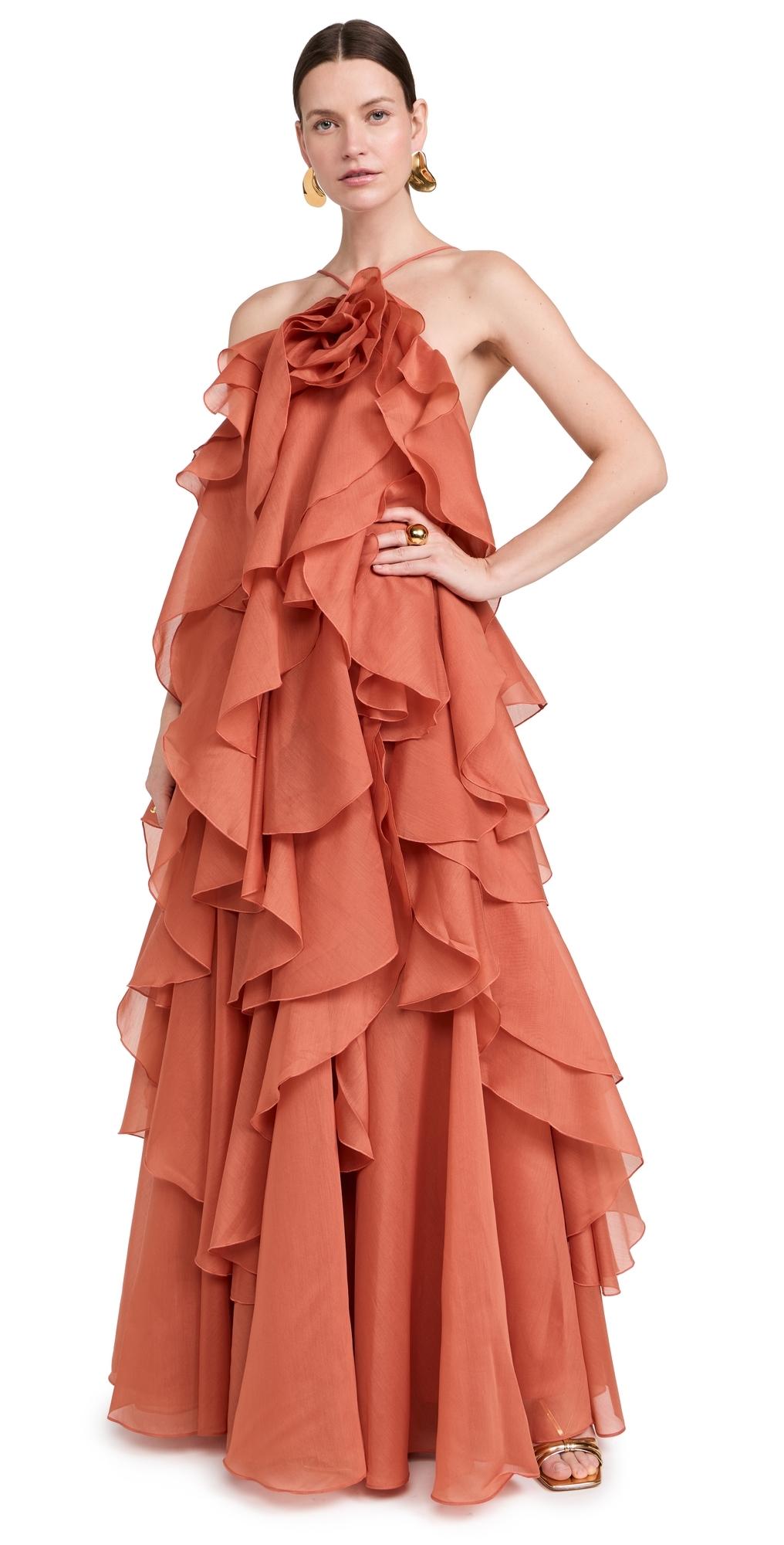 Aje. Pandorea Maxi Dress in Orange | Lyst