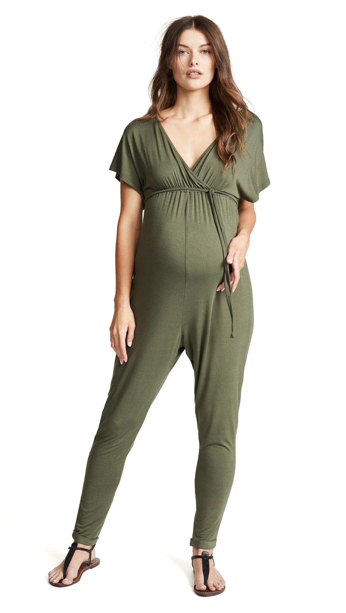 ingrid and isabel maternity jumpsuit