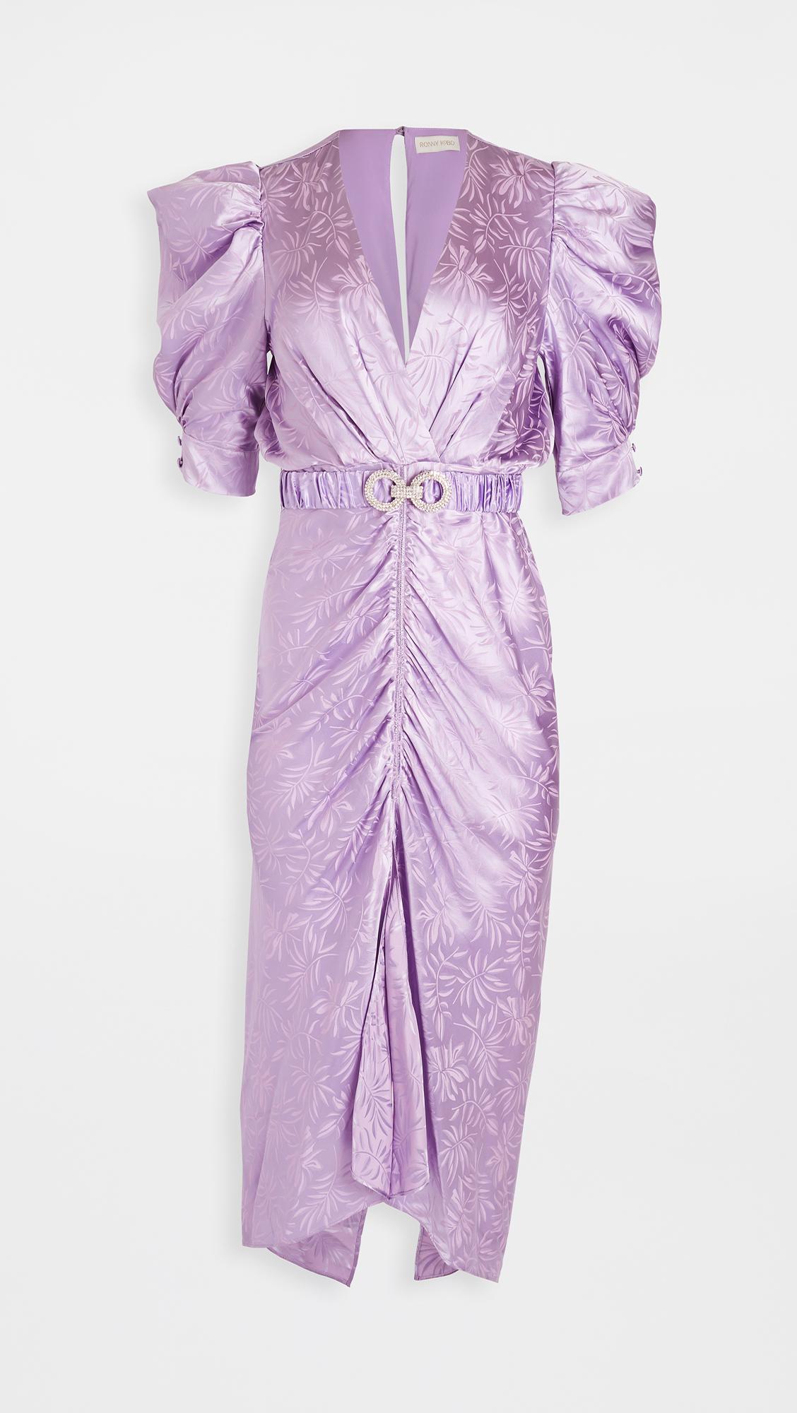 Ronny kobo 2025 purple dress