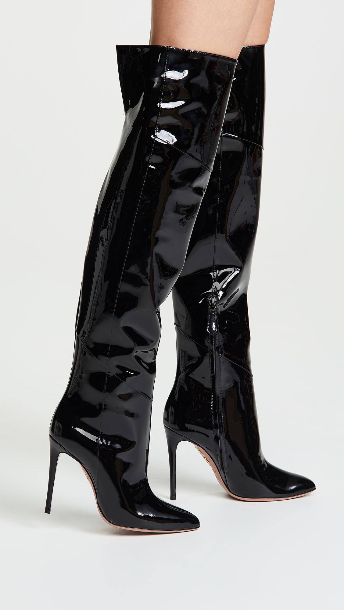 aquazzura alma bootie