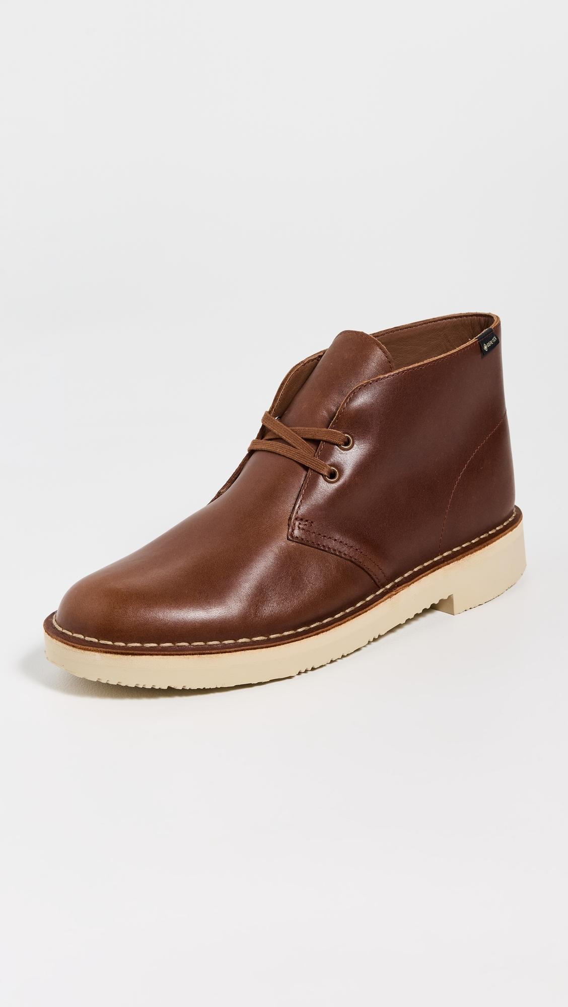 Clarks Goretex Desert Boots in Brown for Men | Lyst