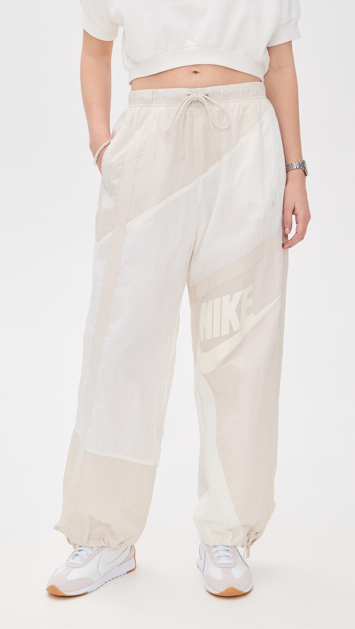 NIKE side snap design wide straight pants | oo vintage