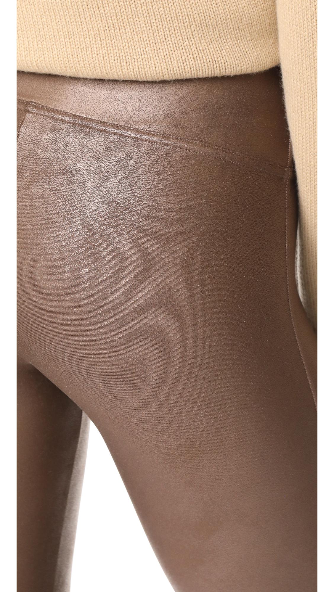 Spanx brown leggings