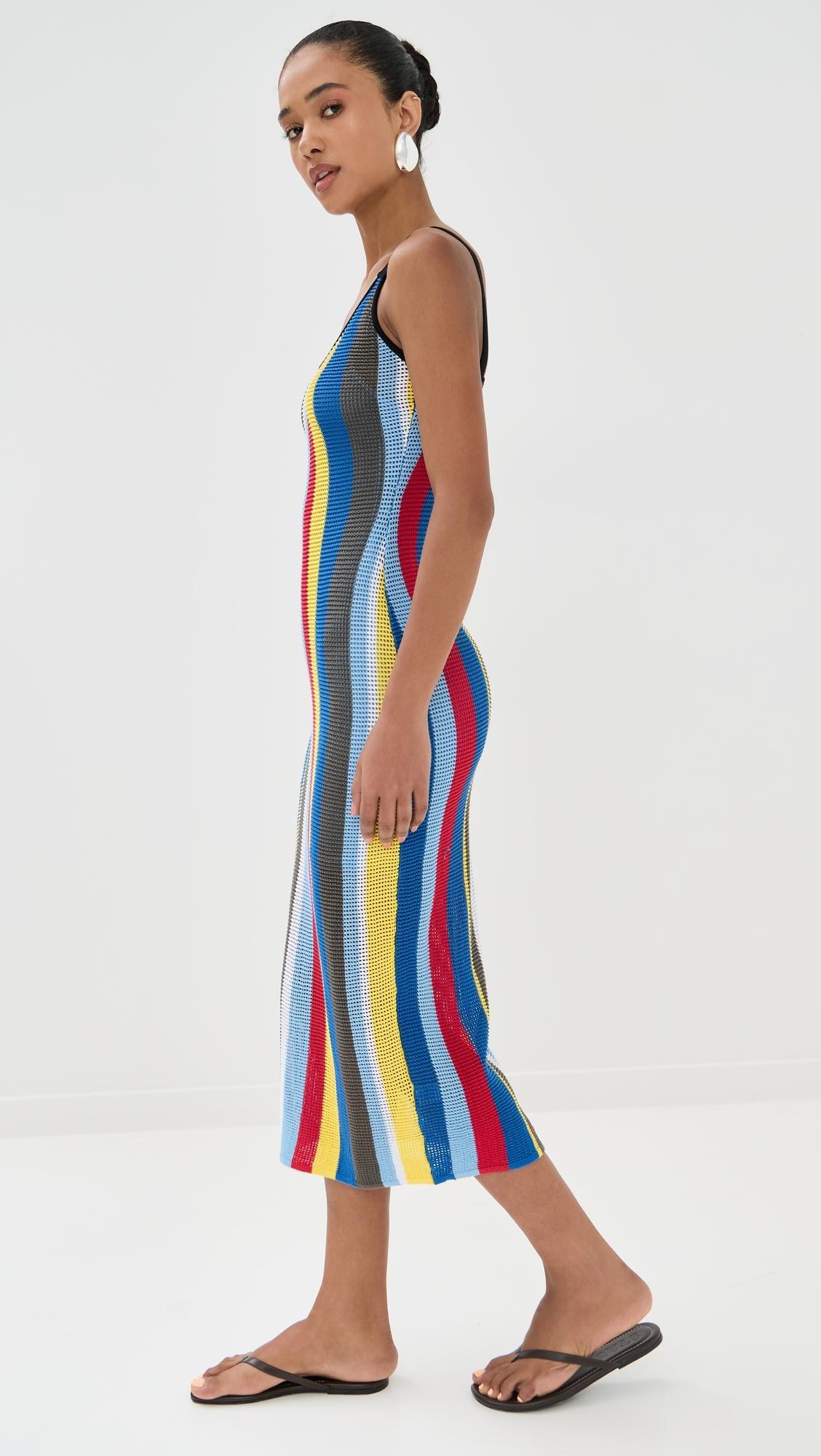 STAUD Jessica Dress in Blue | Lyst