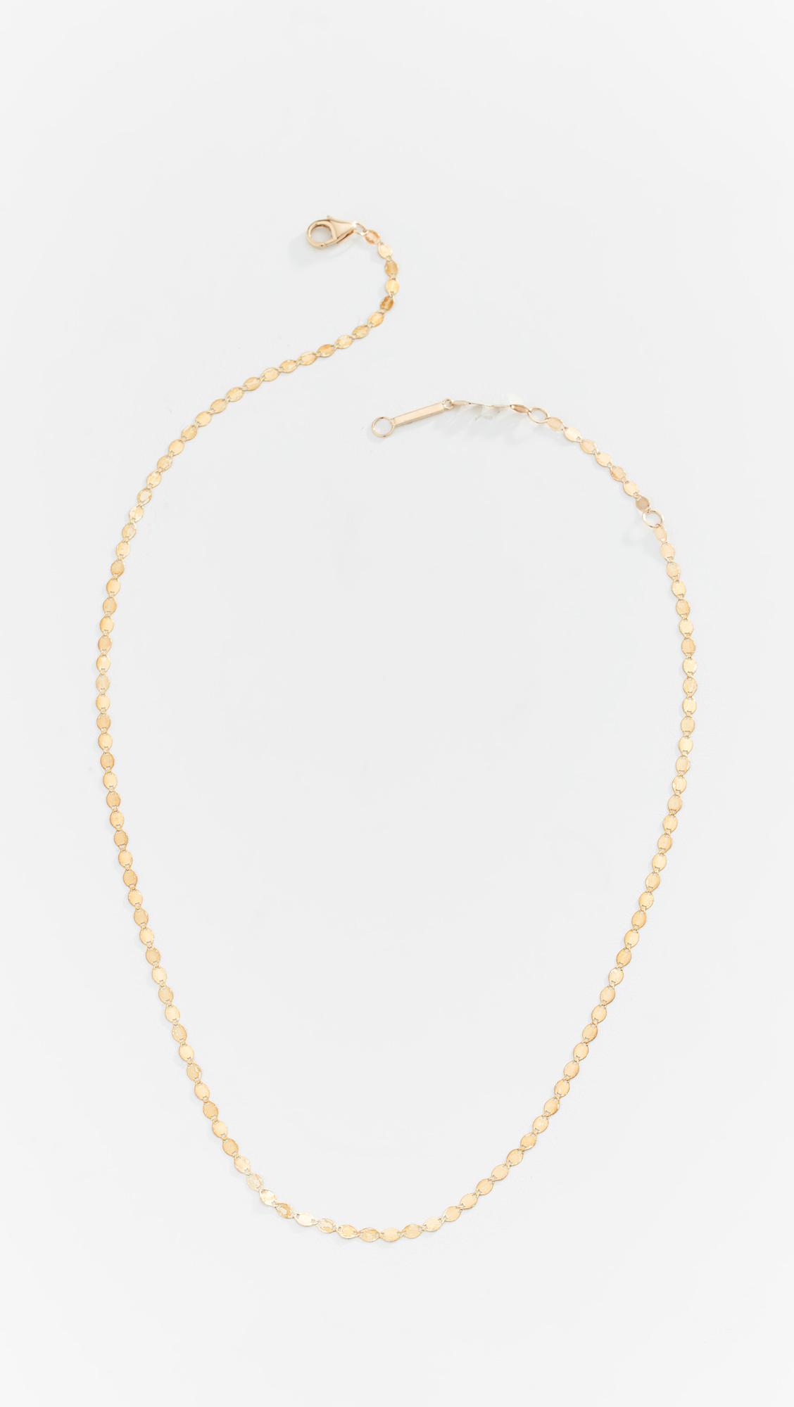 Lana Jewelry 14k Petite Chain Choker 