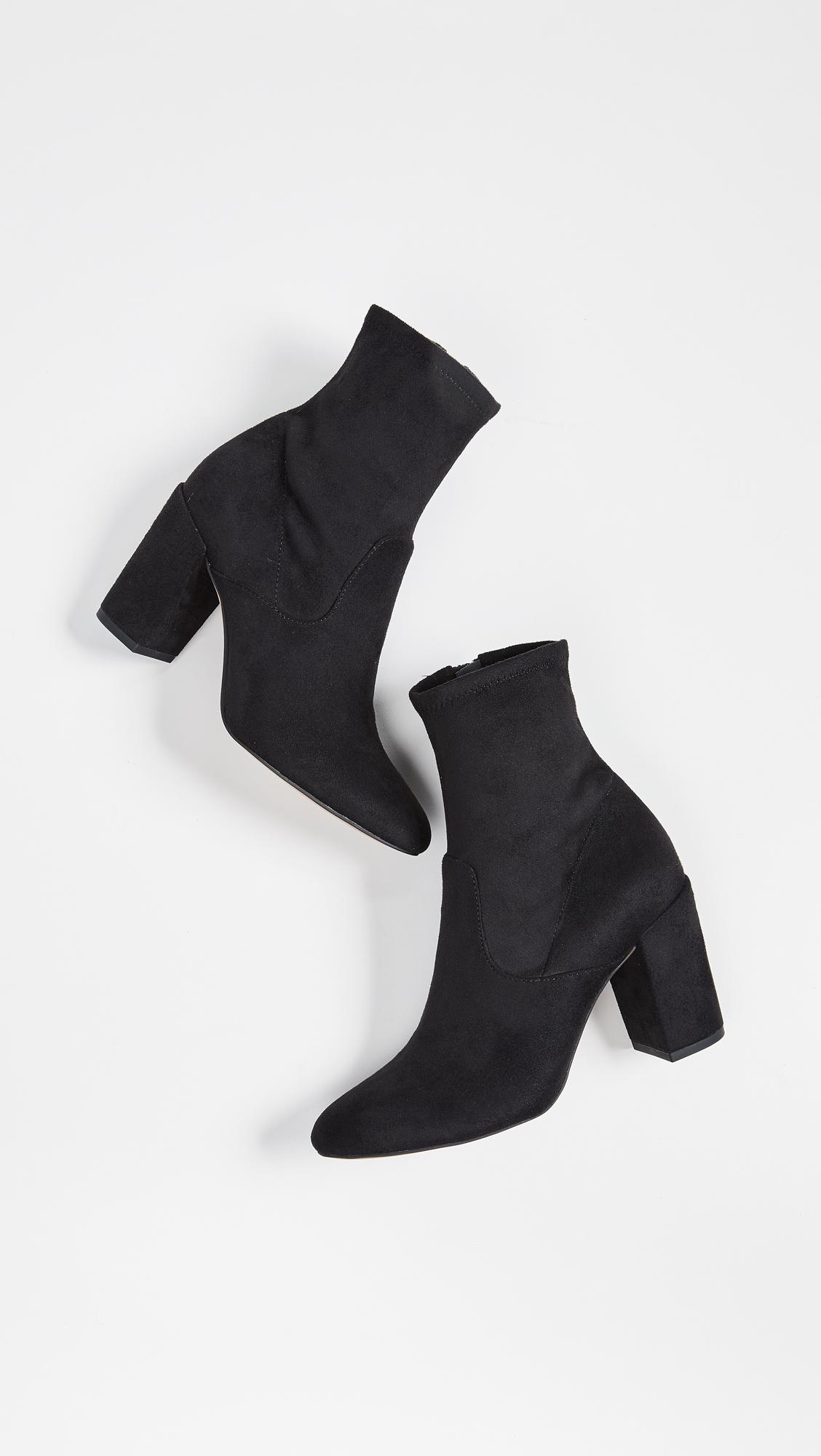 rebecca minkoff gianella block heel booties