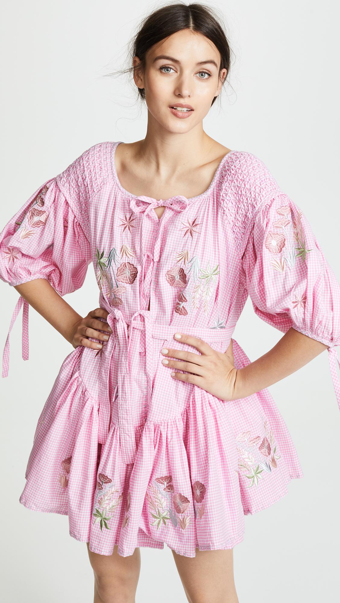 innika choo mini smock