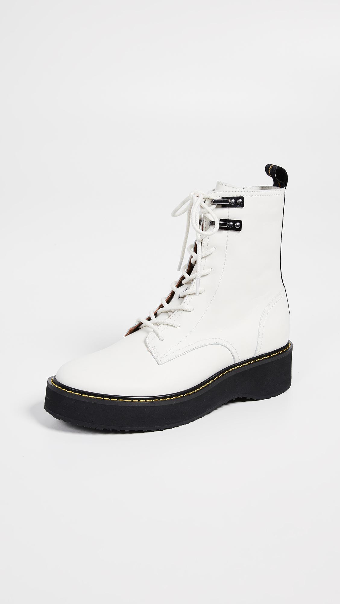 dvf combat boots