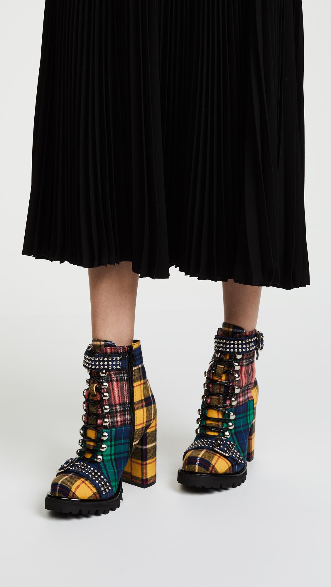 jeffrey campbell lilith plaid