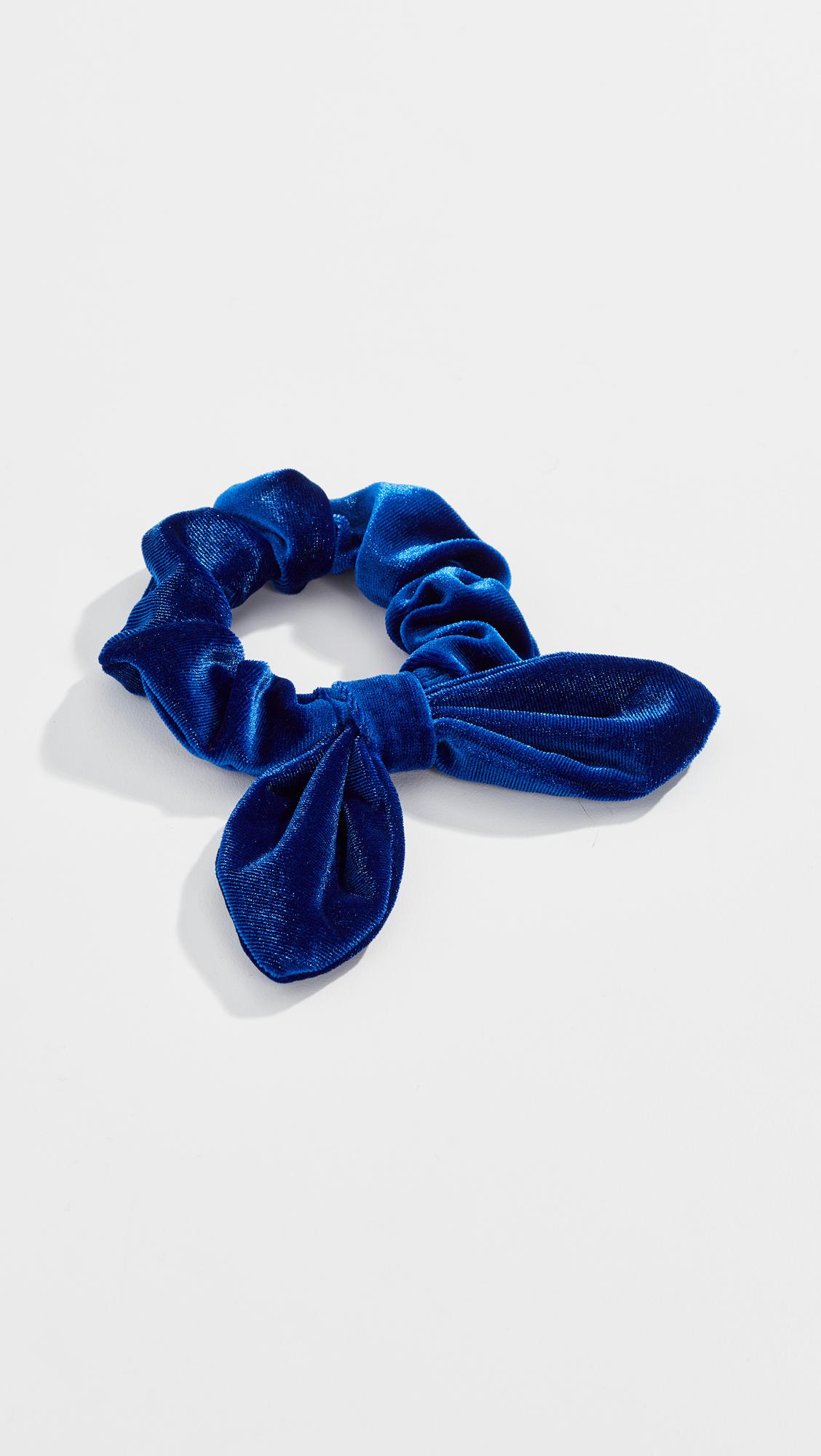 Royal Blue Scrunchies