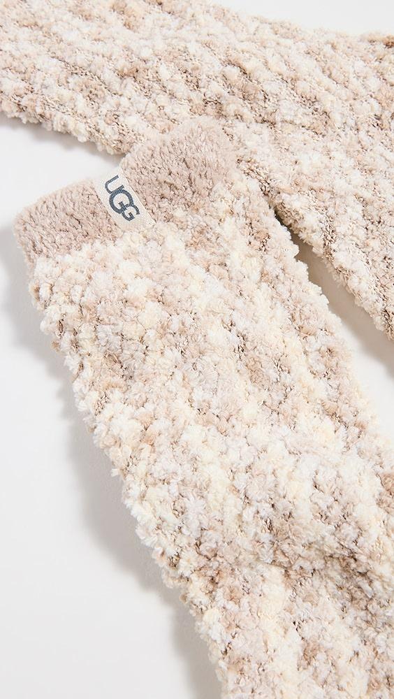 UGG Cozy Chenille Sock in Natural | Lyst