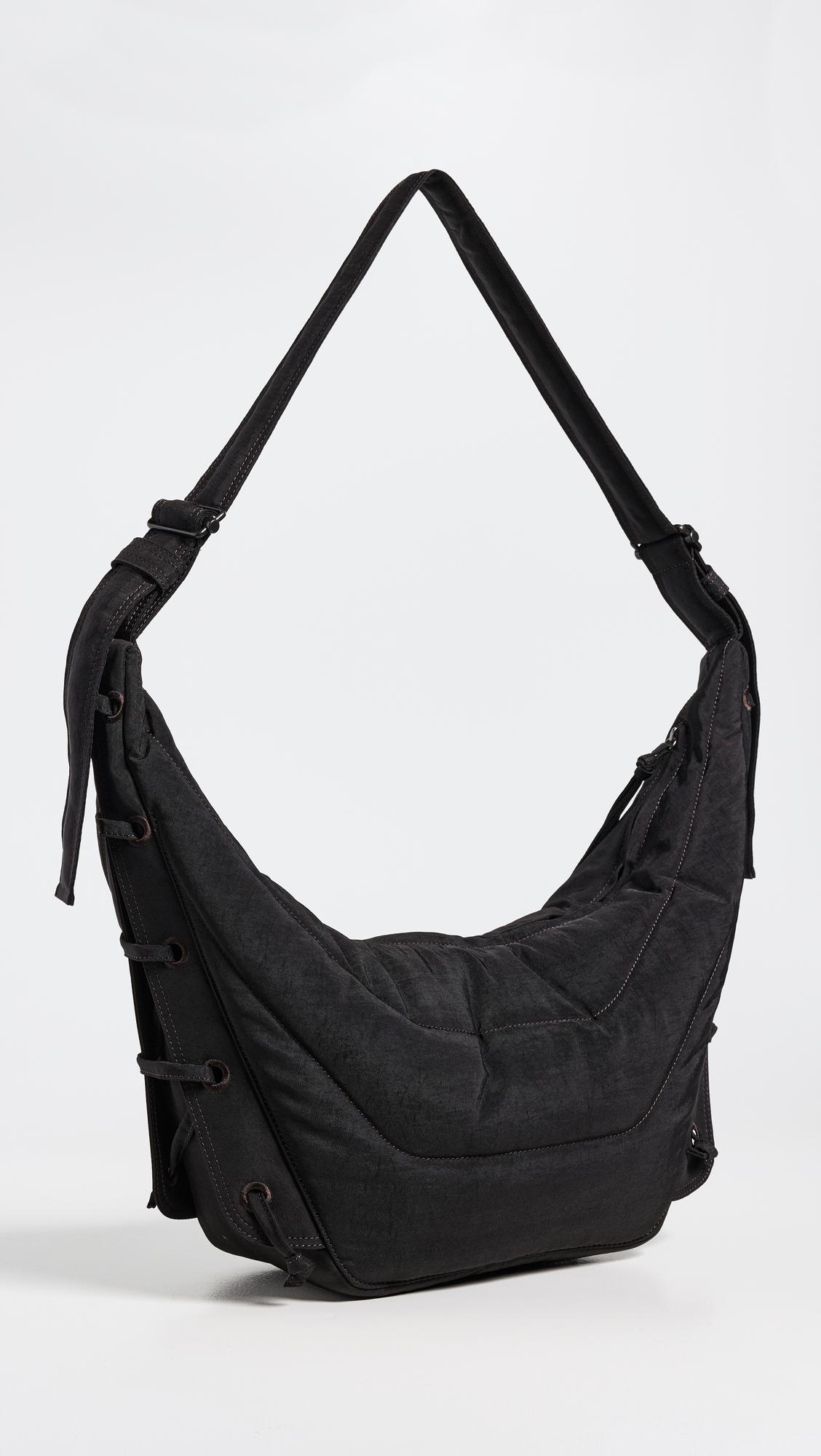 Lemaire Medium Soft Game Bag in Black for Men | Lyst
