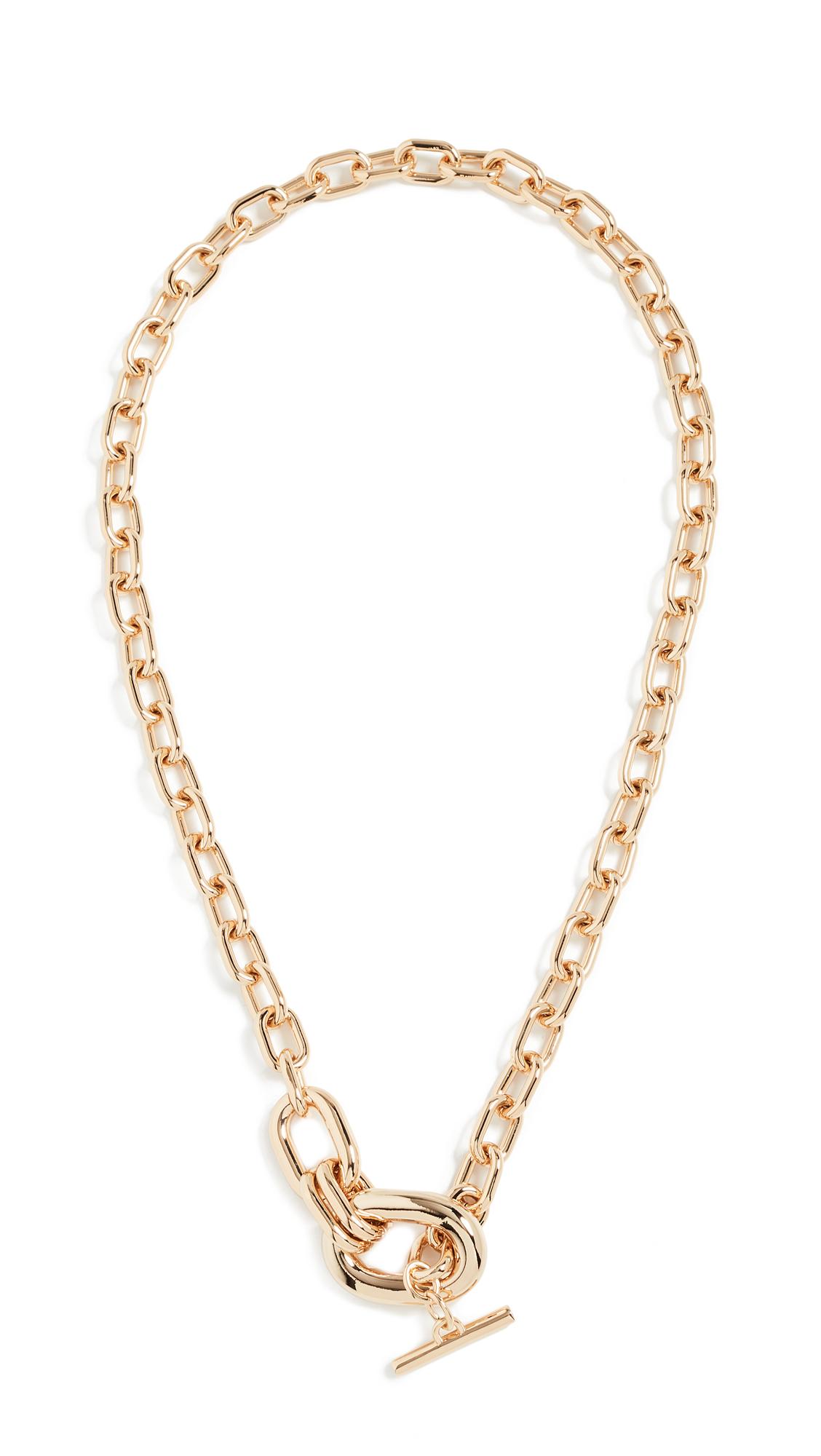 Paco Rabanne Xl Link Pendant Necklace in Gold (Metallic) - Lyst