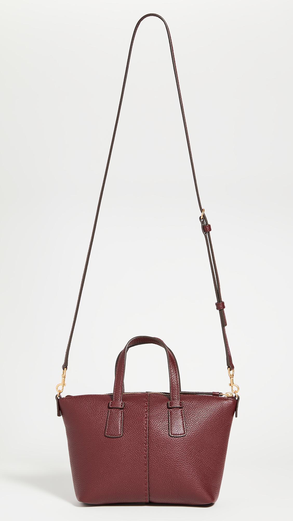 Tory burch mcgraw top zip satchel hotsell
