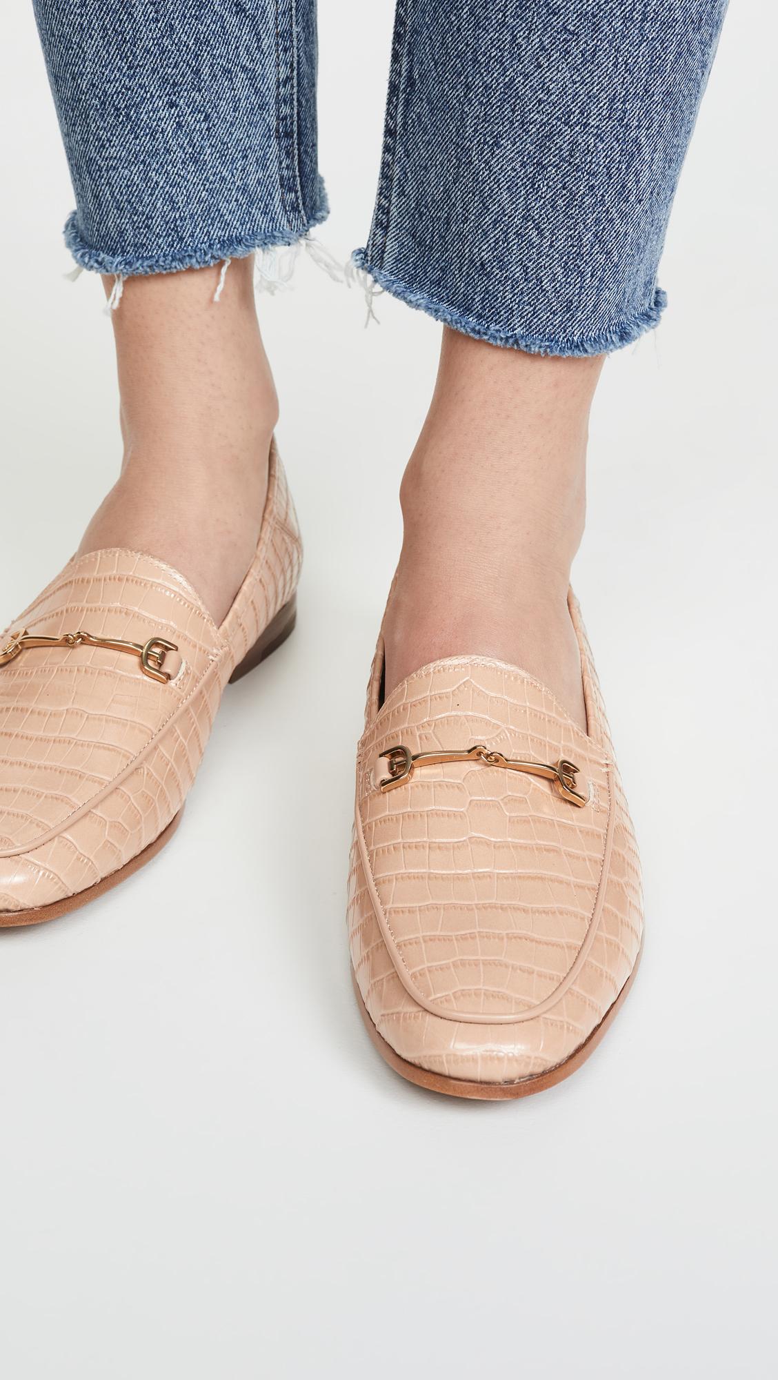 sam edelman croc loafers