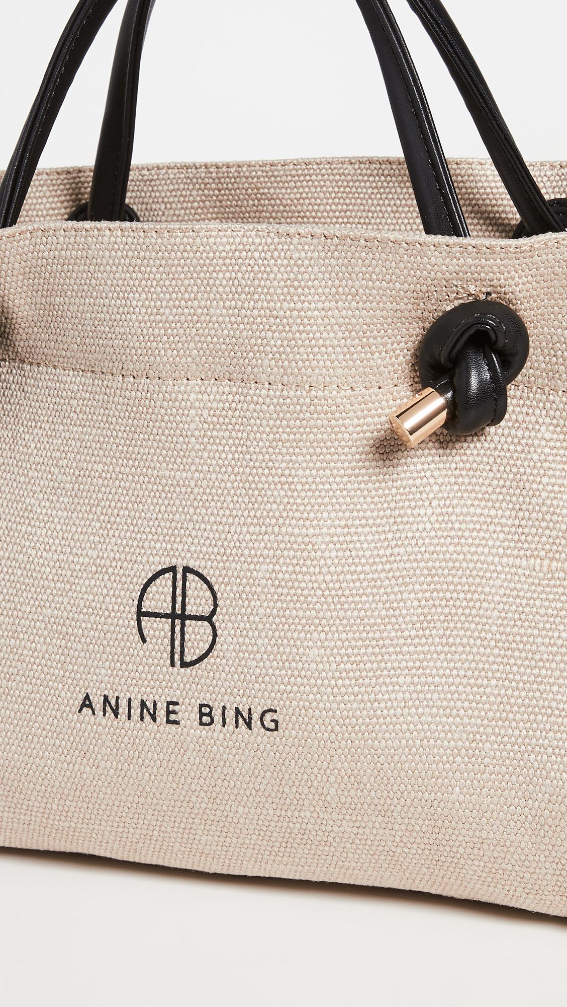 Anine Bing Mini Saffron Bag in Brown