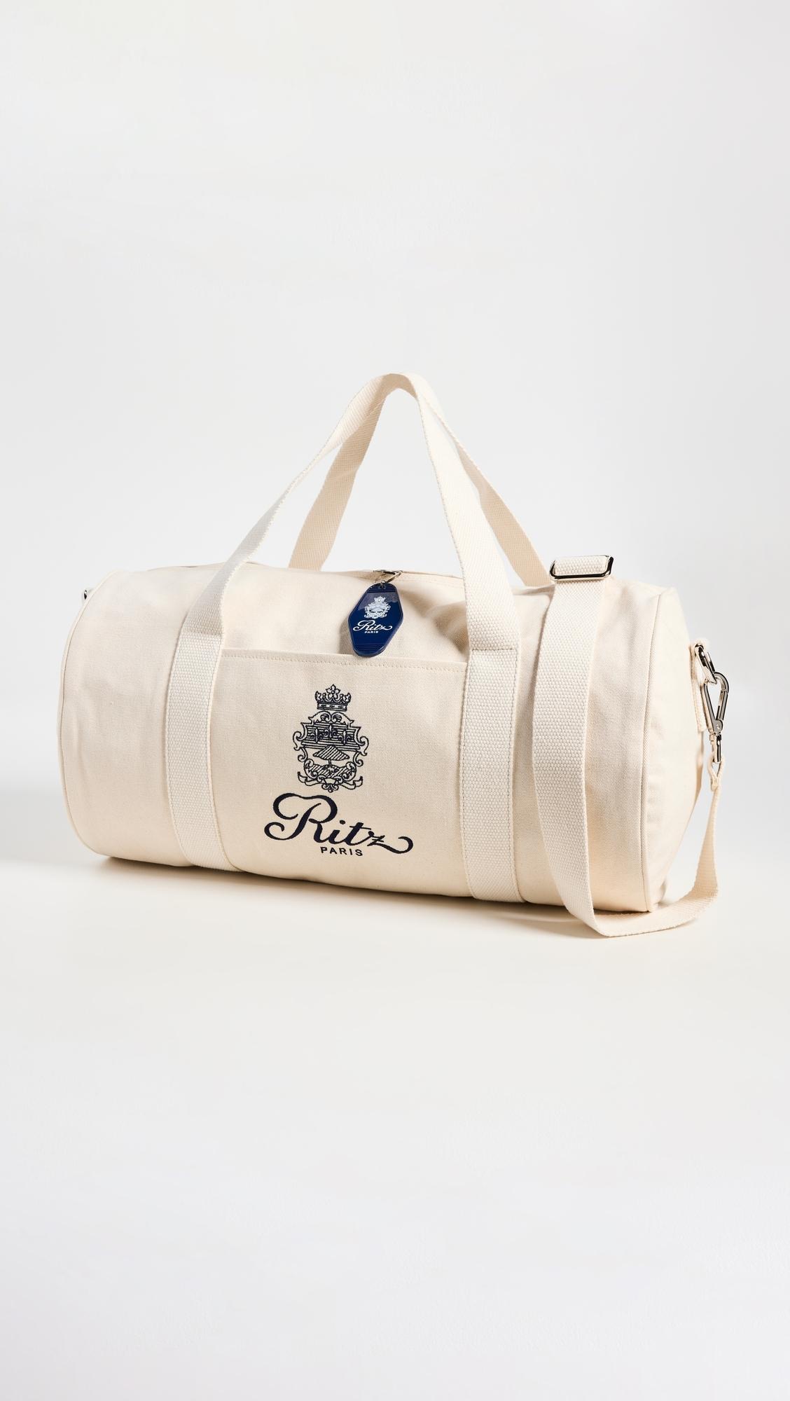 White 2025 gym bag