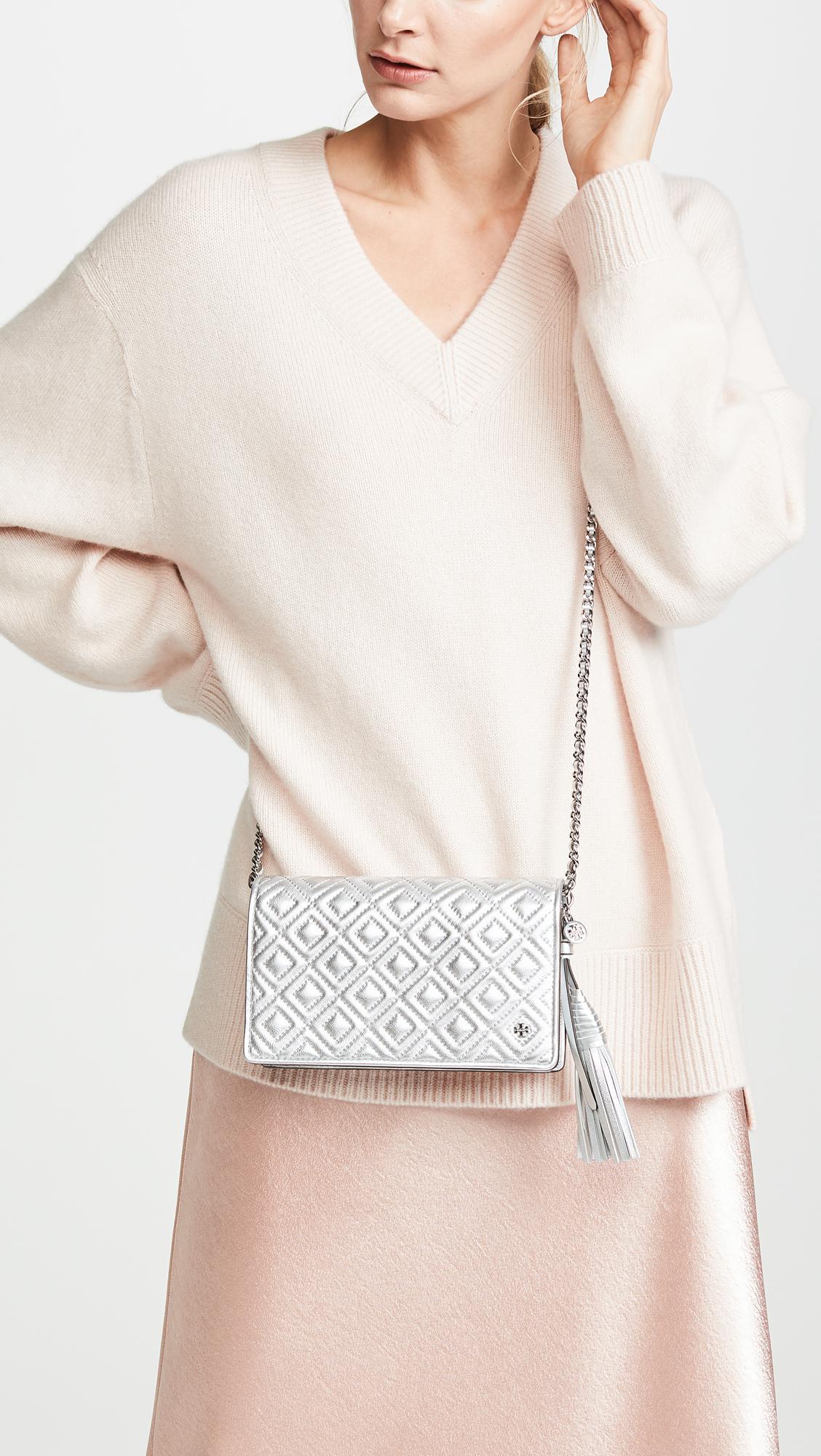 tory burch fleming flat wallet crossbody
