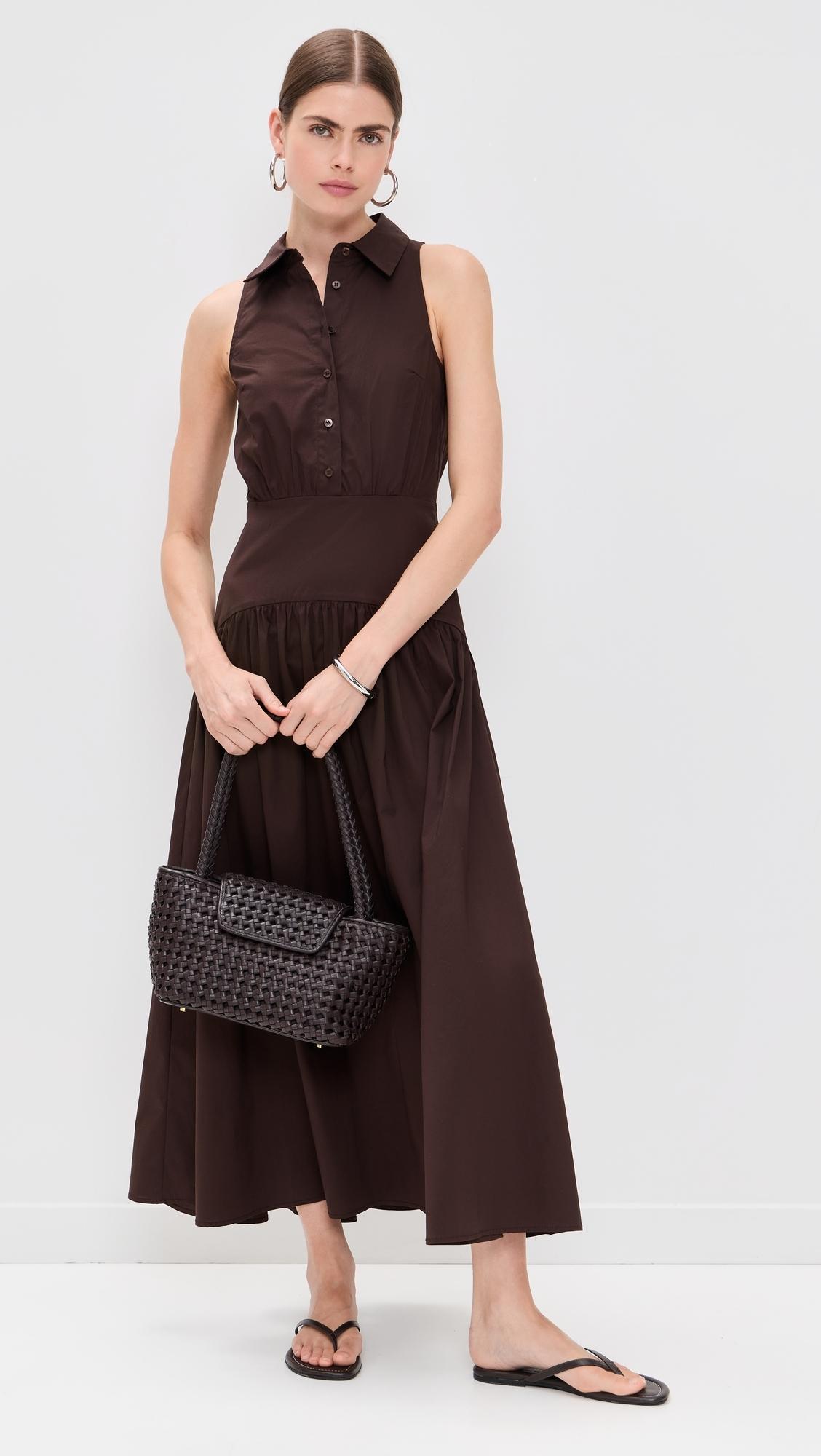 STAUD Romy Dress in Purple | Lyst STAUD Romy Dress in Purple | Lyst