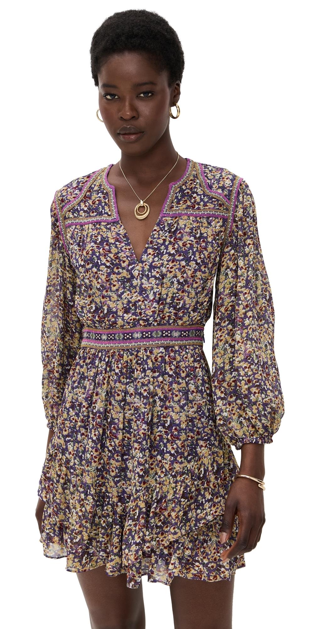 bash purple dress Ba&sh Loly Dress in Purple