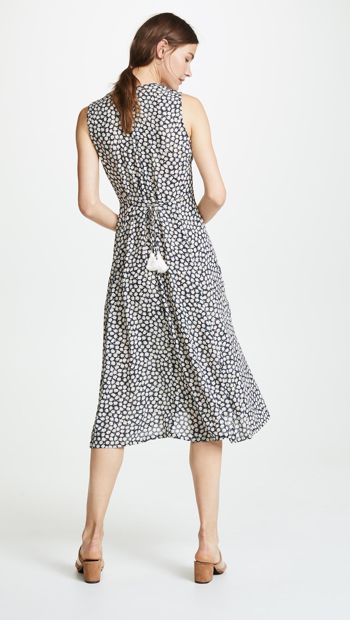 faithfull the brand blohm midi dress