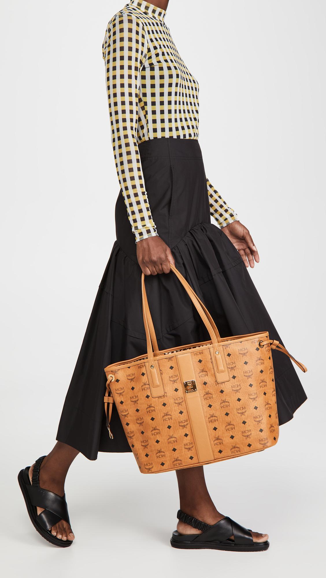 mcm large liz shopper