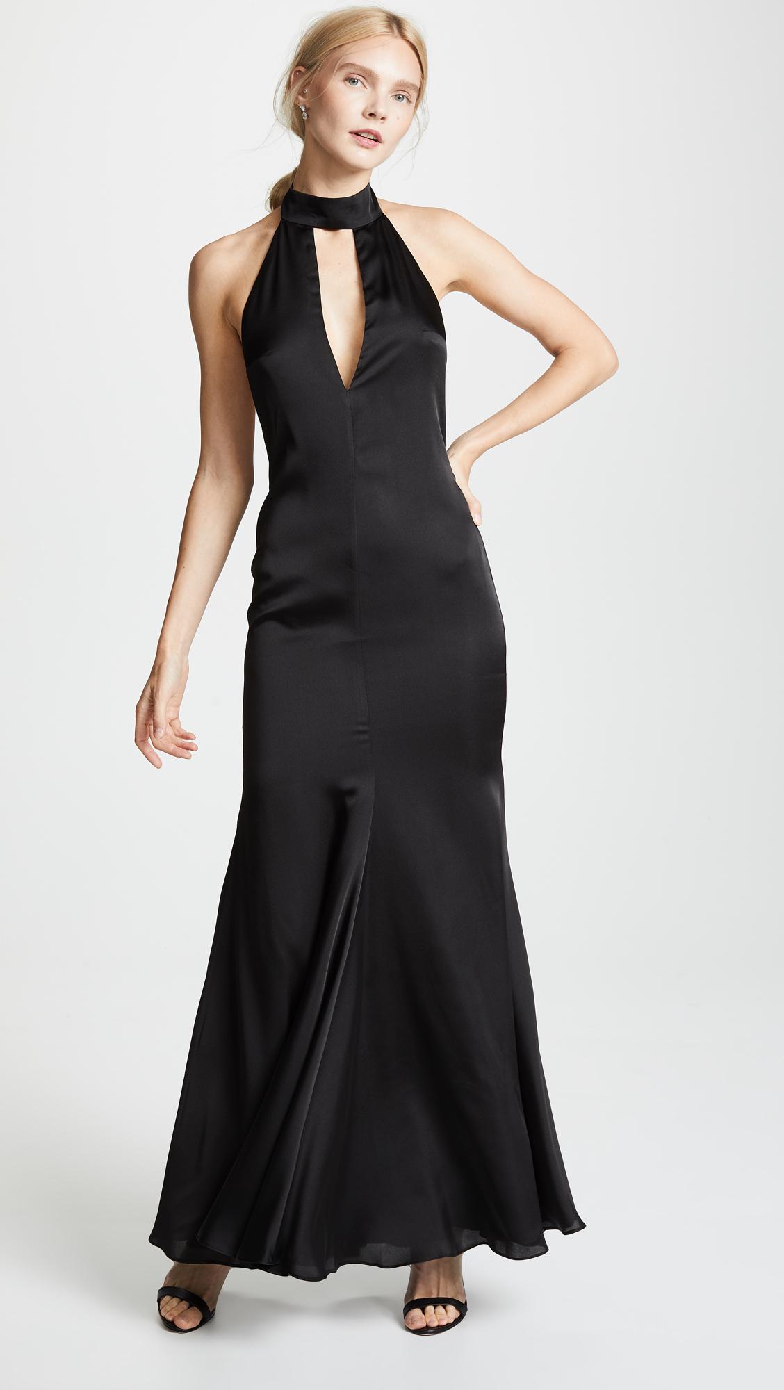 Fame & Partners Synthetic The Ace Dress in Black - Lyst