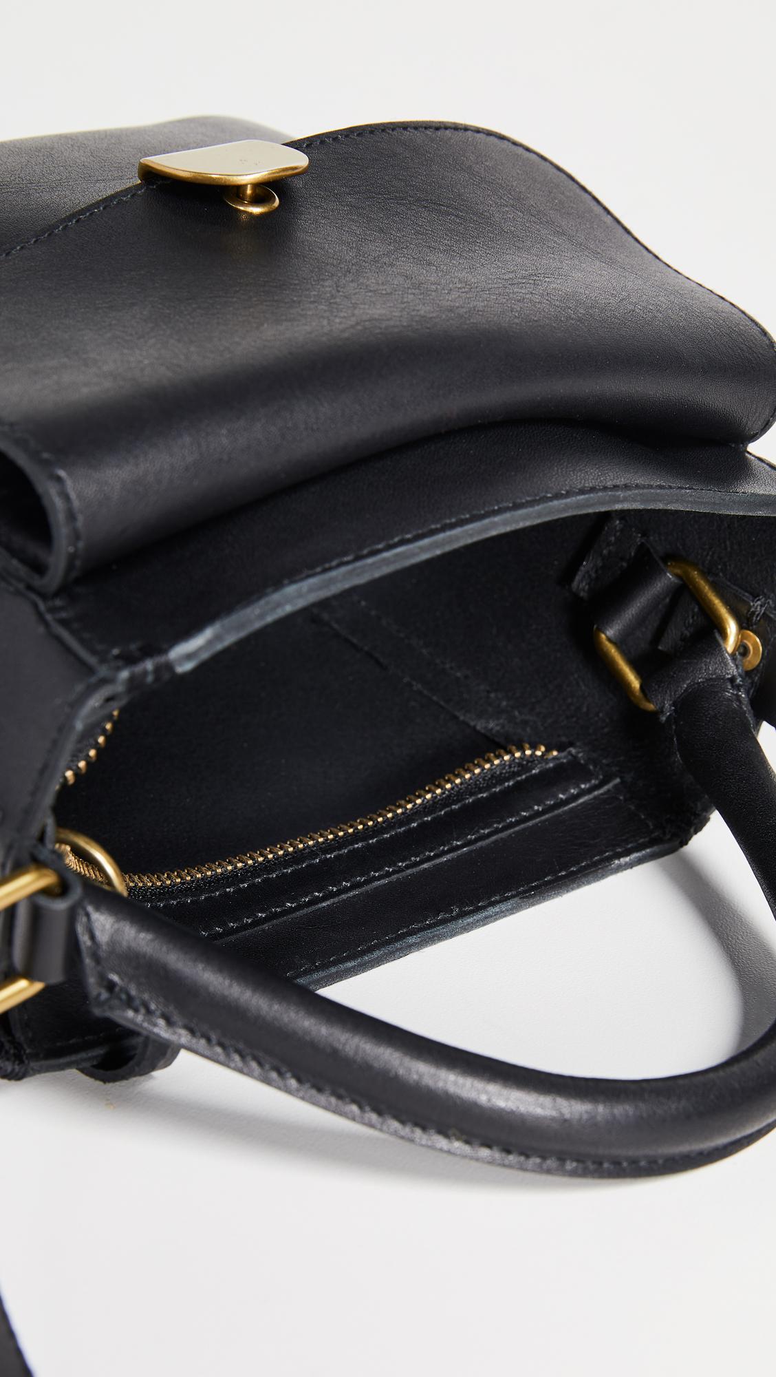 madewell mini abroad crossbody bolsa