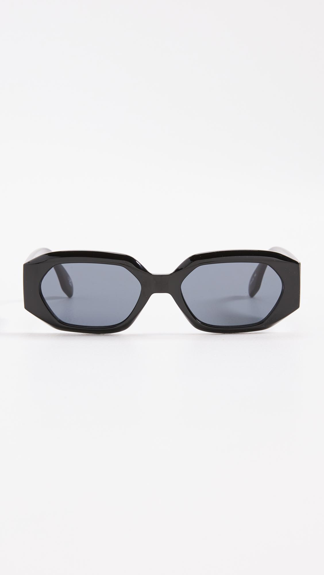 Le Specs Slaptrash Sunglasses in Black | Lyst