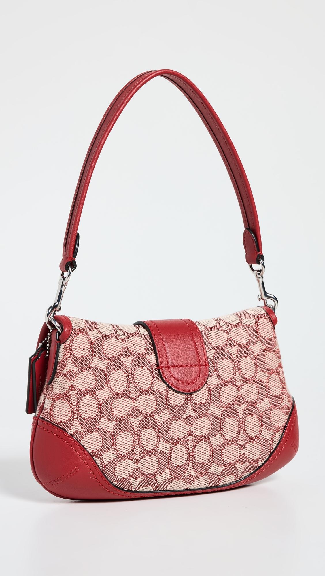 COACH The Originals Signature Jacquard Soho Bag in Red | Lyst