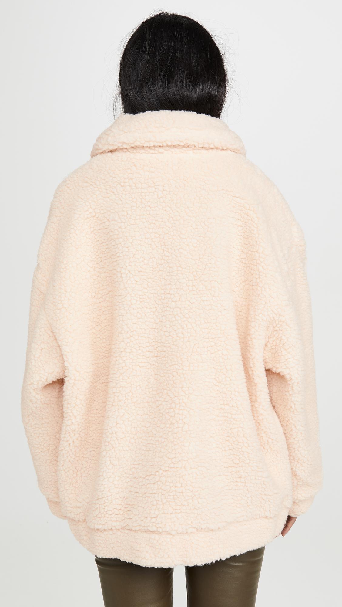 cream pixie coat