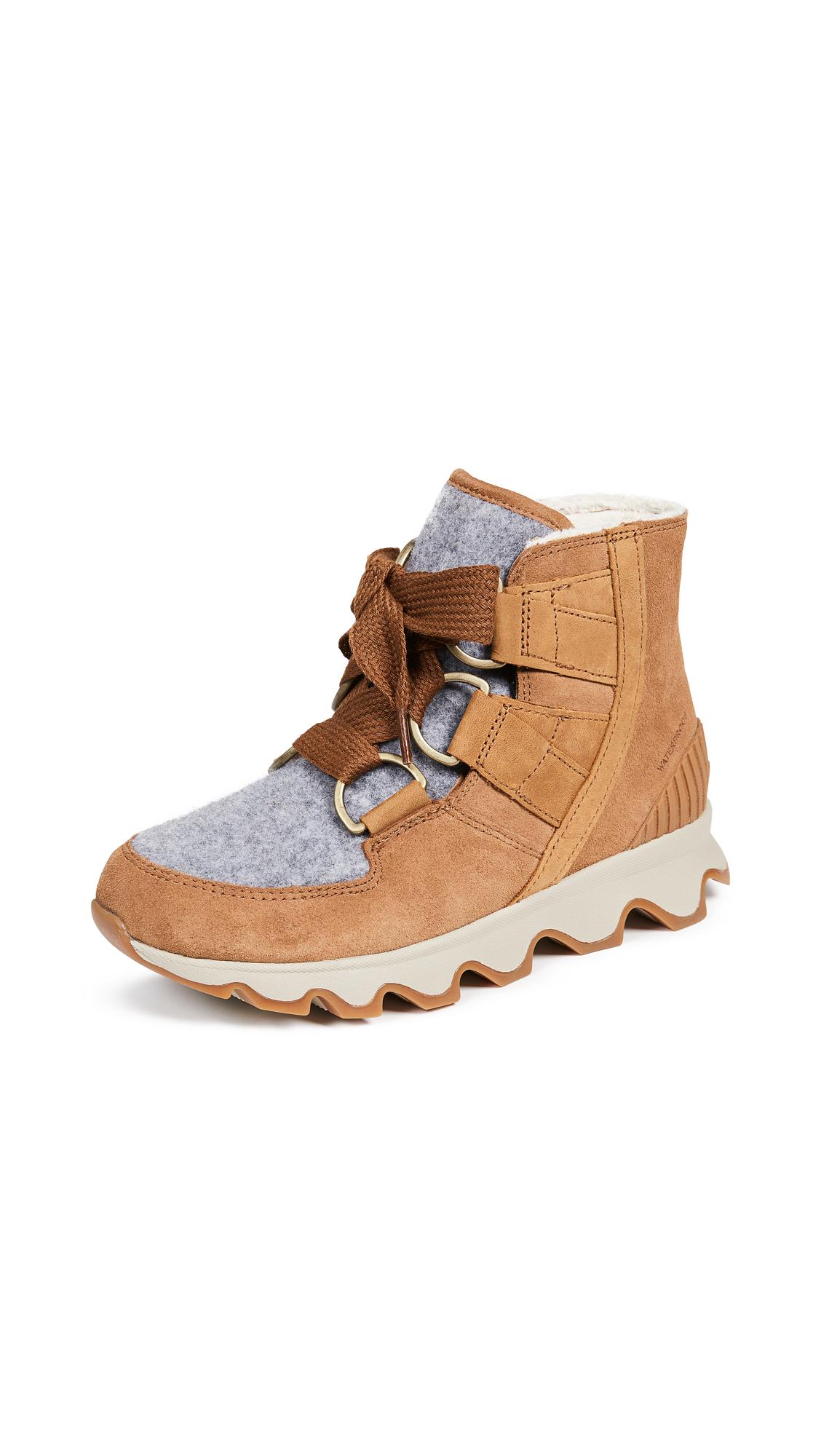 Sorel Kinetic Short Lace 100g Waterproof Winter Boots in Brown | Lyst
