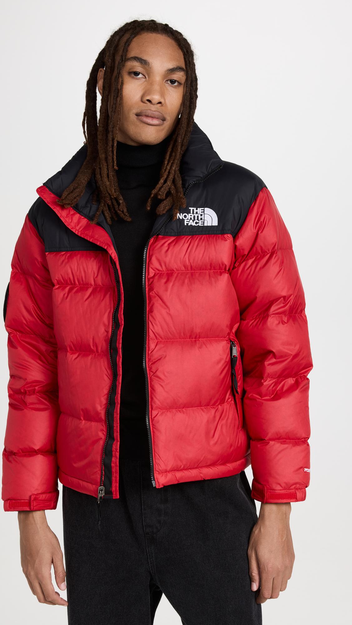 The North Face 92 Retro Anniversary Nuptse Jacket in Red for Men Lyst