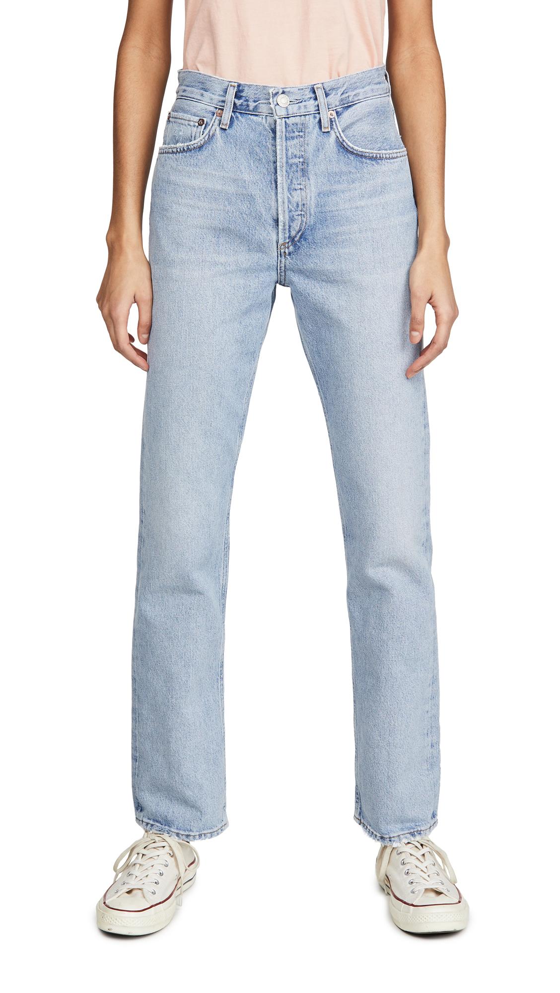 Agolde Denim Lana Mid Rise Vintage 