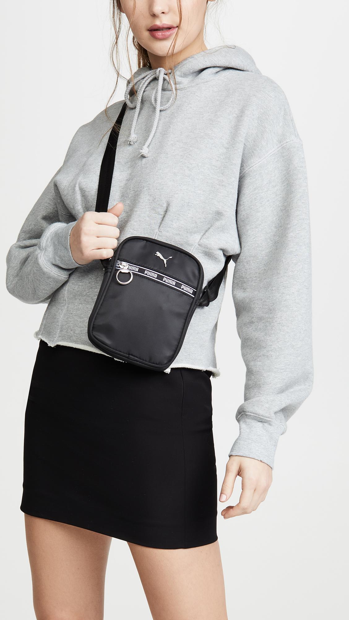 PUMA Mini Series Crossbody Bag in Black | Lyst