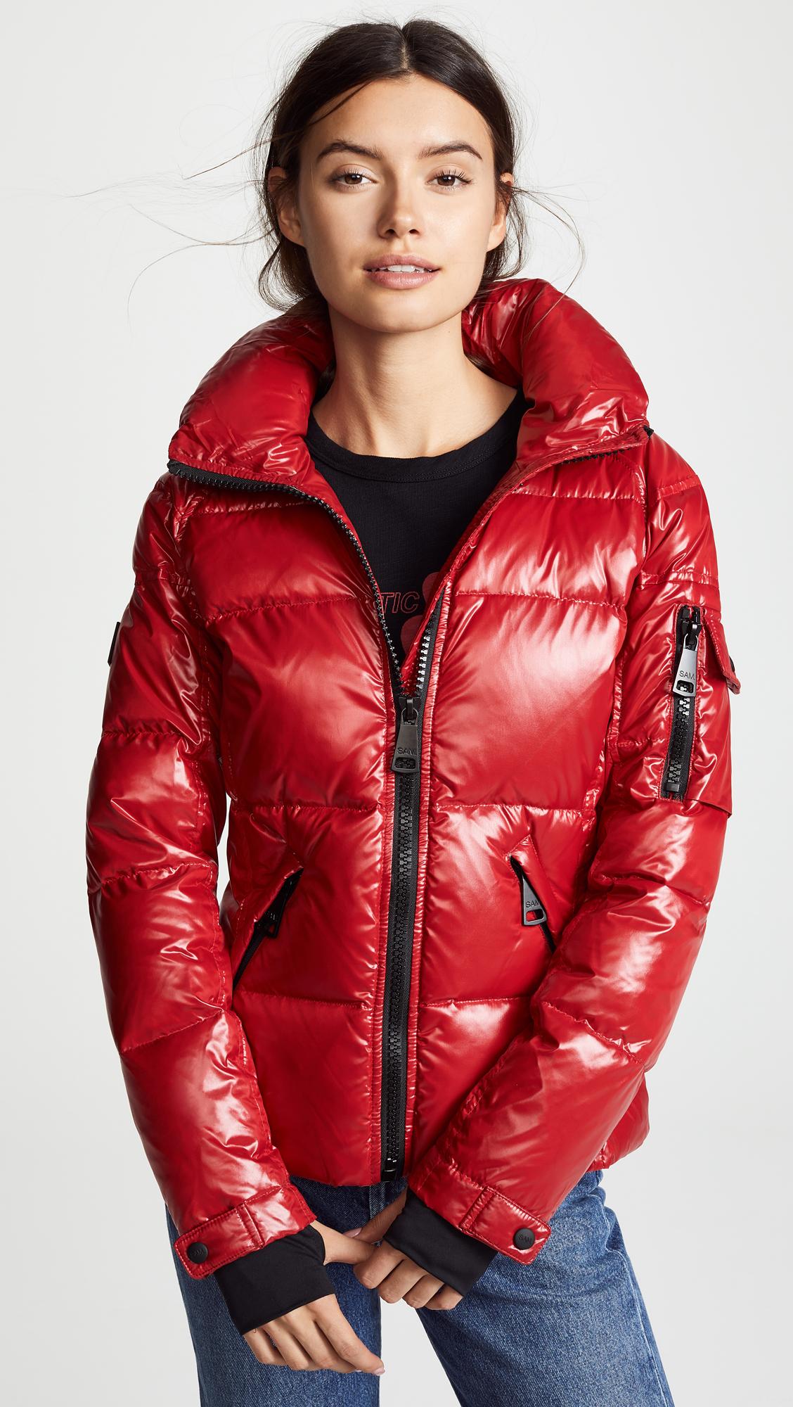 Sam. Synthetic Freestyle Jacket in Candy (Red) - Lyst