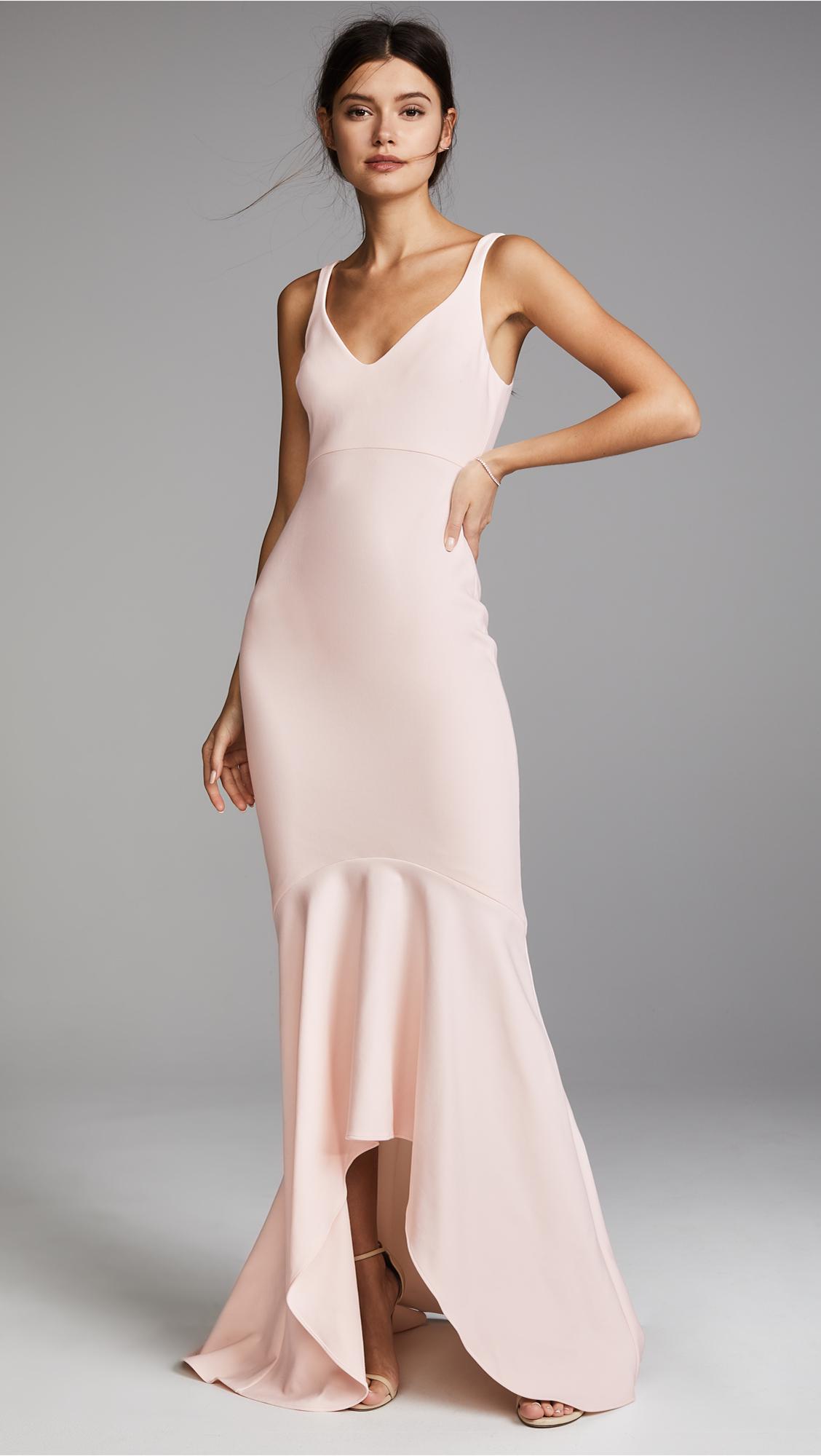 Lyst - Cinq à sept Sade Gown in Pink