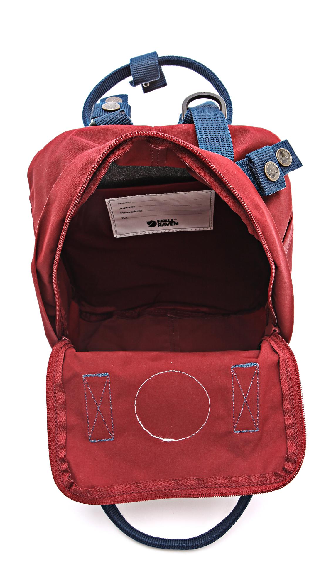 Initiatief uitglijden briefpapier Fjallraven Kanken Mini Backpack in Red | Lyst