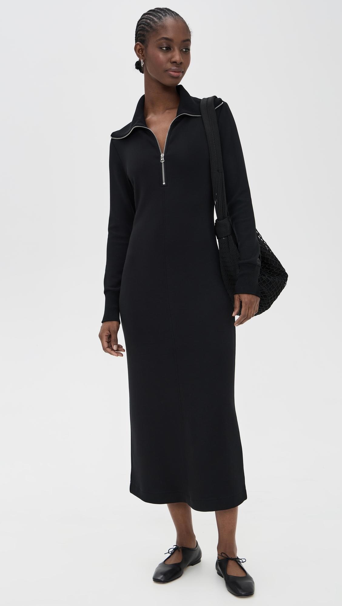 varley black dress Dresses for Girls | Faye Black & Blue Grey Dress
