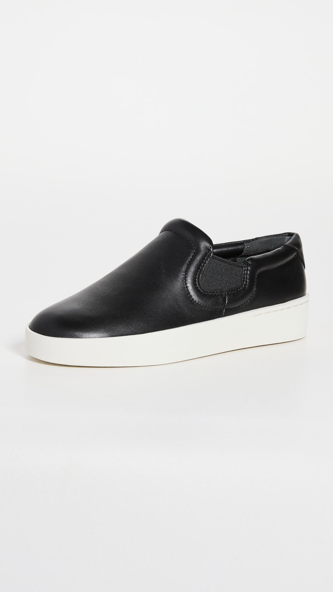 Vince Pacific Slip On Sneakers in Black Lyst