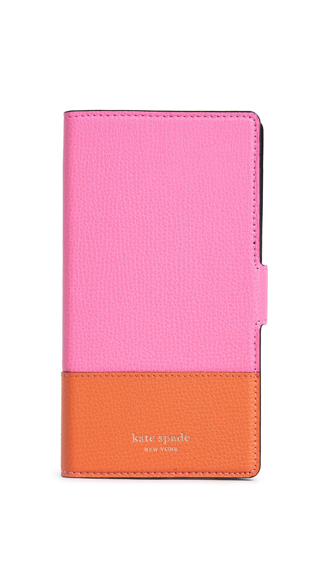Kate Spade Sylvia Magnetic Folio Iphone Case in Pink | Lyst