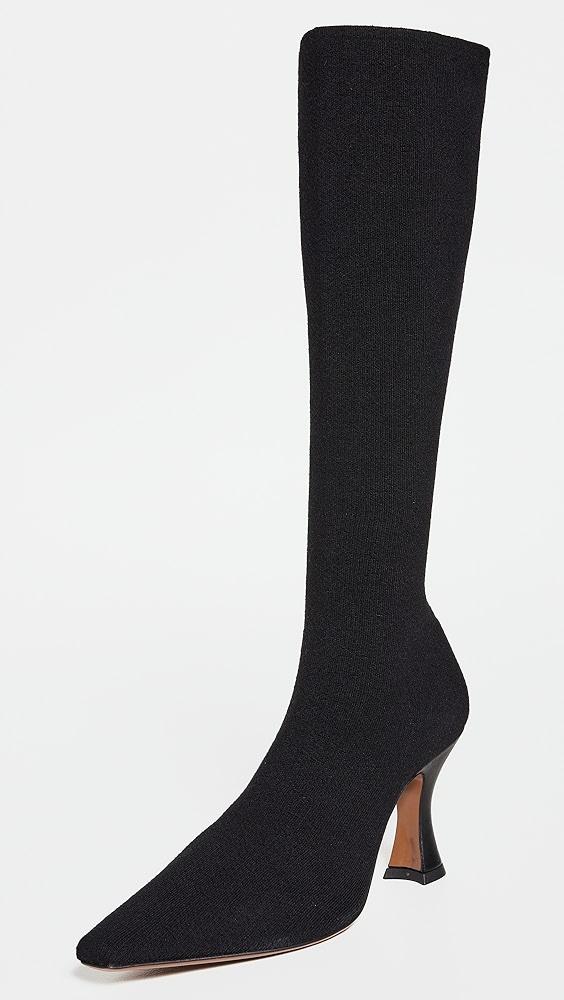 Neous Ran Under The Knee Boots in Black | Lyst