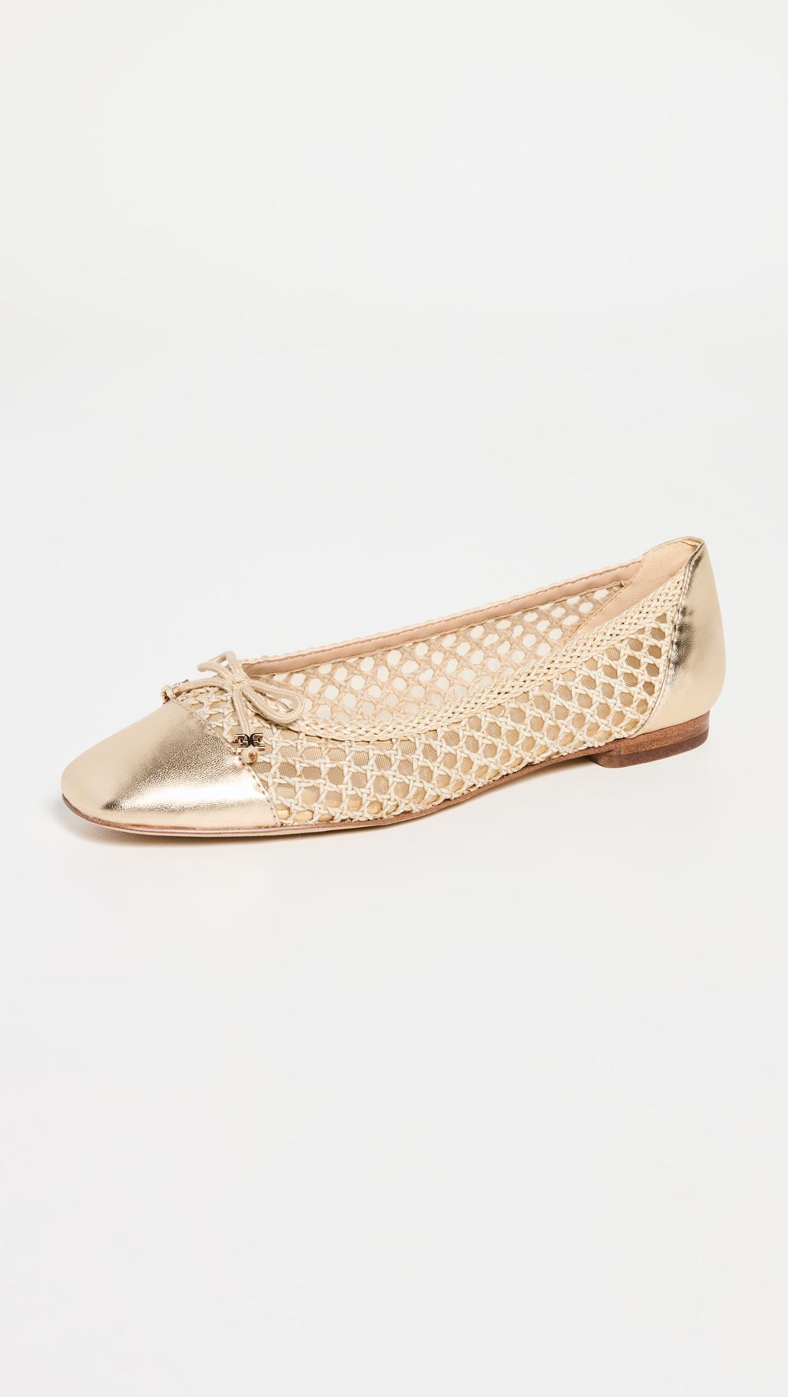 Sam Edelman May Ballet Flats in White | Lyst