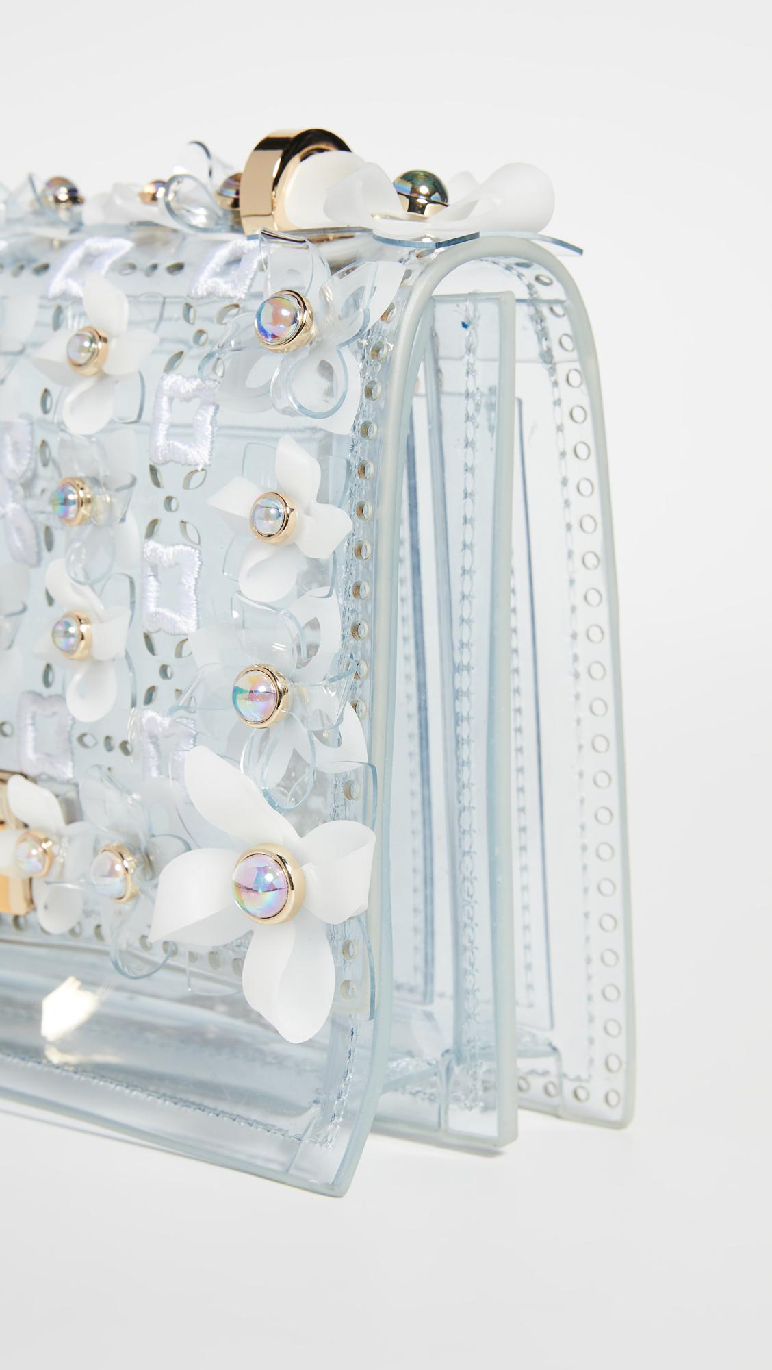 Zac Zac Posen Earthette Chain Shoulder Bag in Blue Lyst