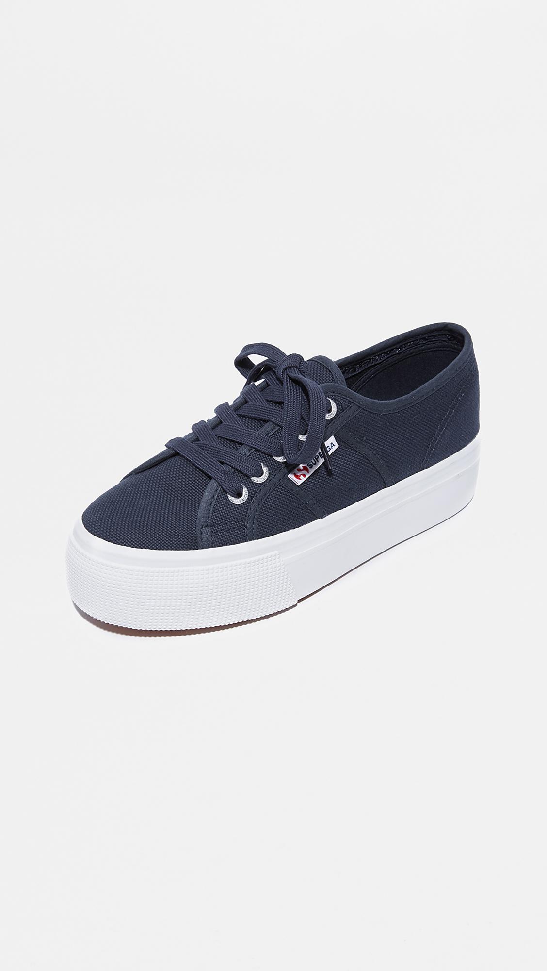 superga suede platform sneakers