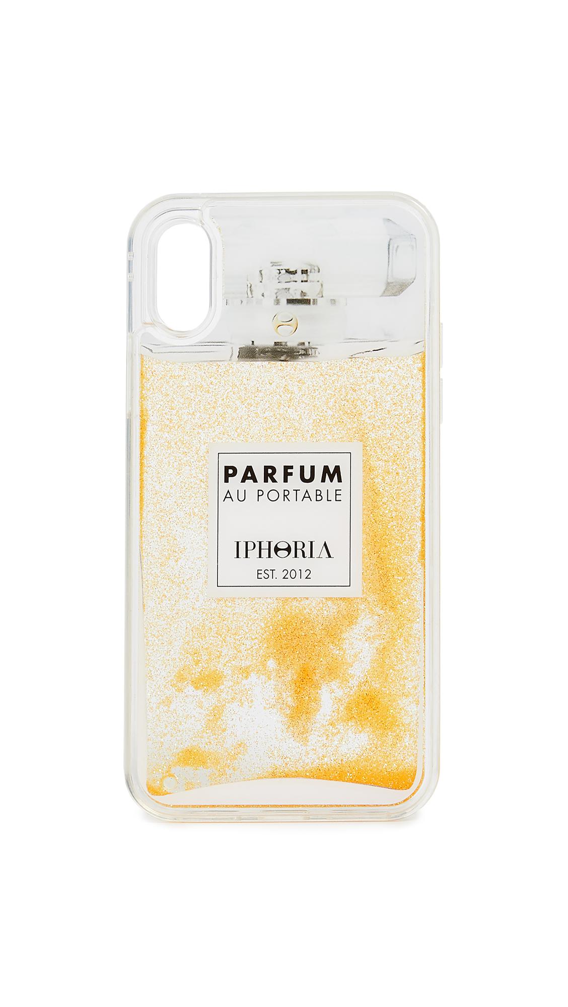 Iphoria Perfume Gold Glitter Iphone X Case In Metallic Lyst