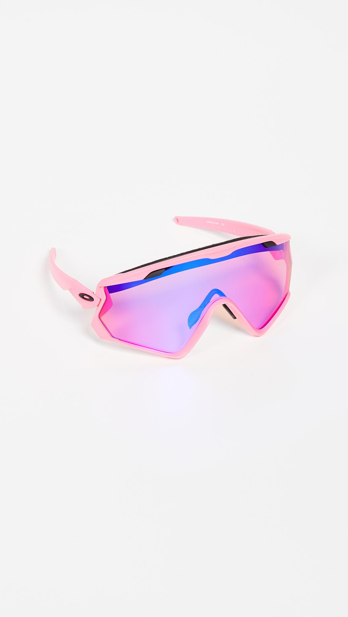 Oakley Windjacket Sunglasses in Pink | Lyst