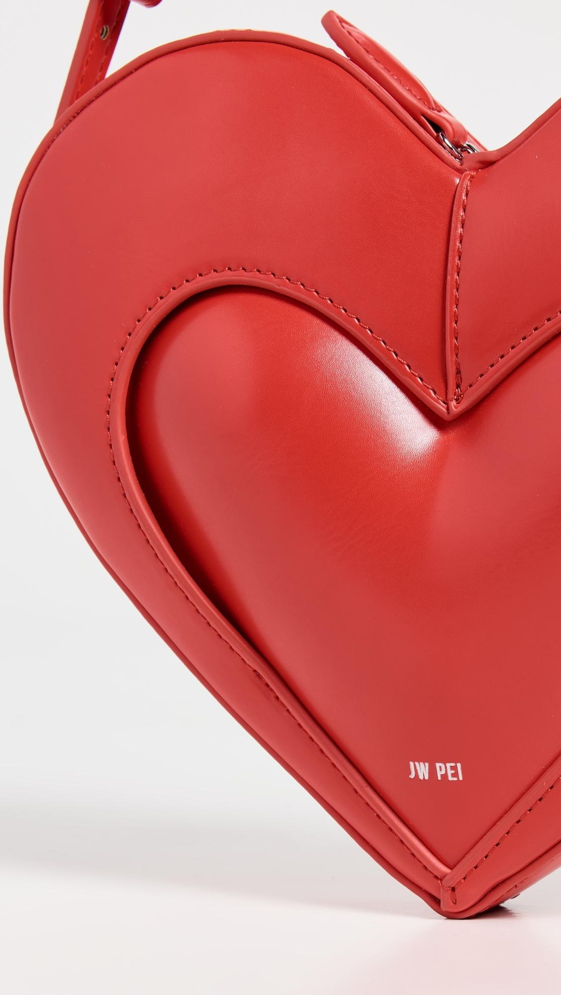 \"JW PEI\" Francisca ハート型 ロゴ ショルダー バッグ JW PEI Francisca Heart Shaped Crossbody Bag | Shopbop
